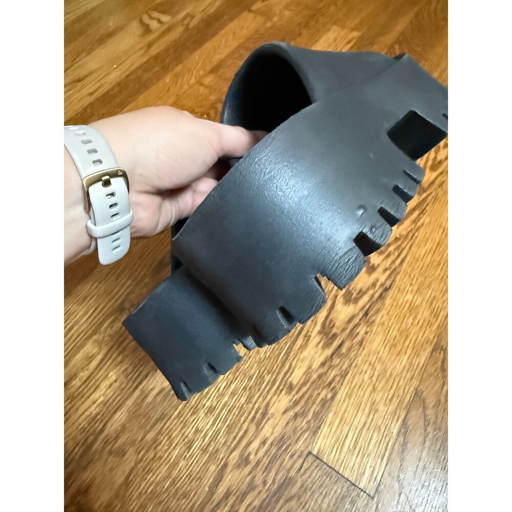 Jeffrey Campbell Black Platform Mules - Picture 6 of 9